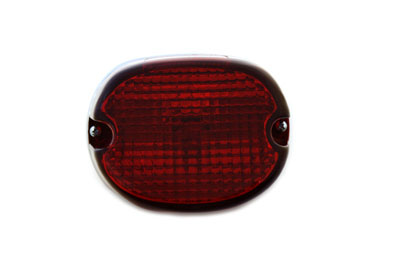 Chrome Deco Lay Down Tail Lamp Assembly