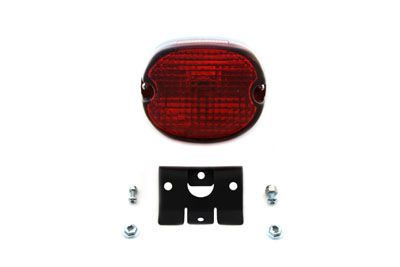 Chrome Deco Lay Down Tail Lamp Assembly