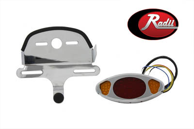 *UPDATE Wyatt Gatling Chrome Oval Tail Lamp Assembly