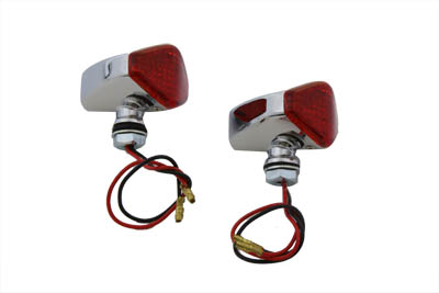 *UPDATE LED Diamond Red Lens Marker Lamp Set