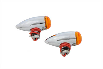 *UPDATE Mini Bullet Amber Lens Marker Lamp Set