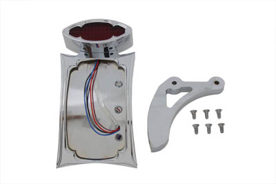 Chrome Curved Odin Style Tail Lamp Kit