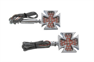 Maltese Red LED Turn Signal Set