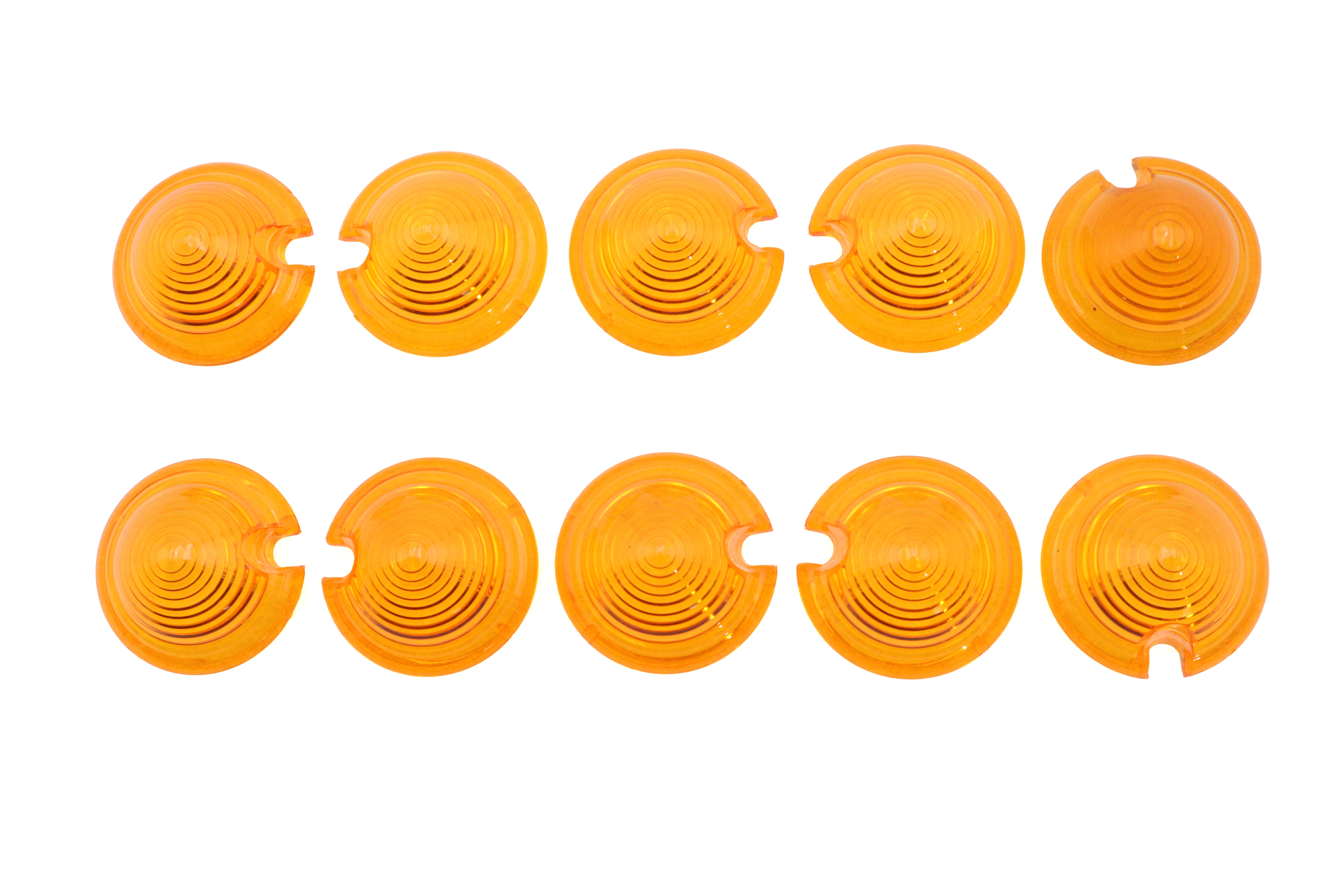 Bullet Style Marker Lamp Amber Lens