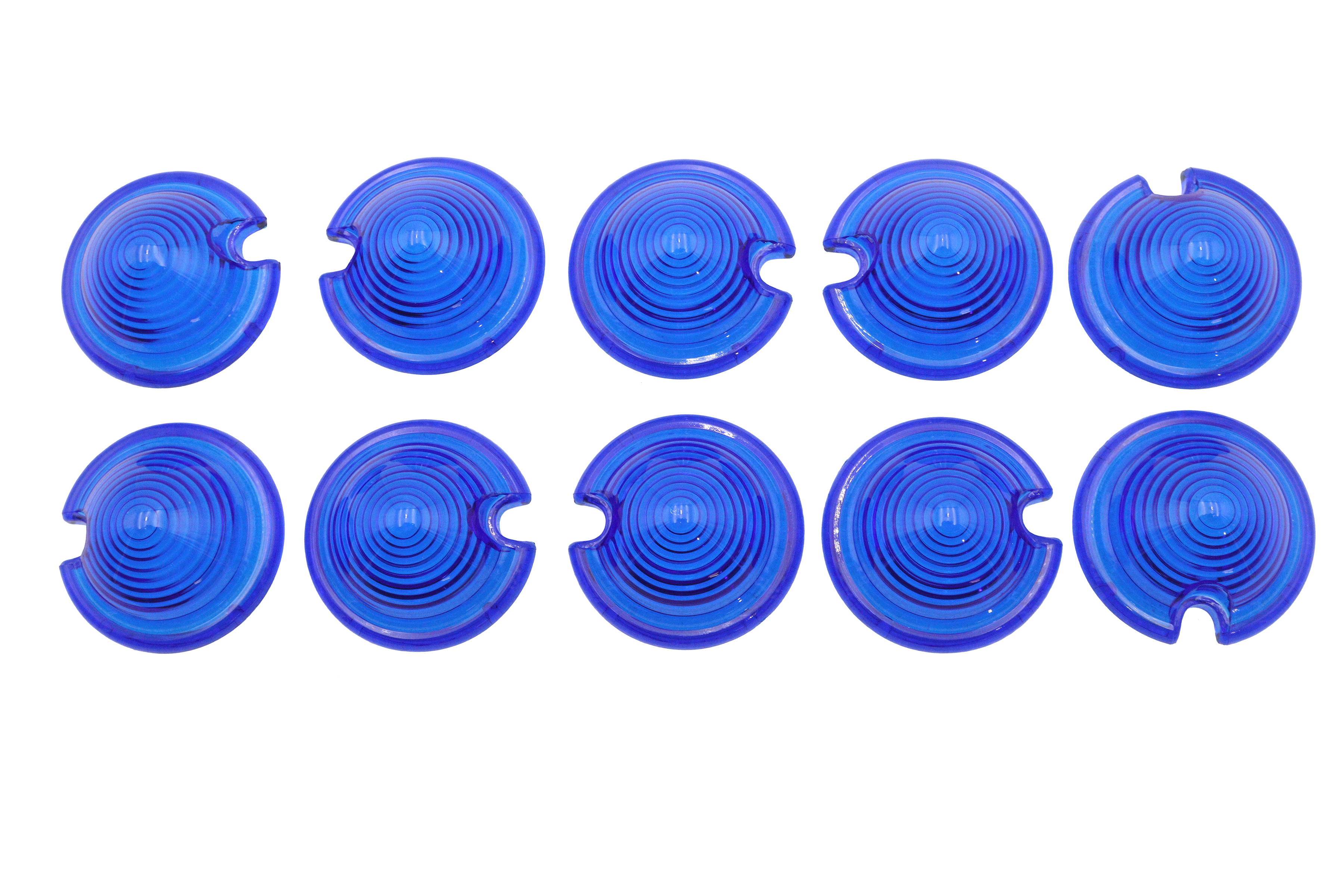 Bullet Style Marker Lamp Blue Lens