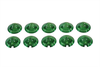 Bullet Style Marker Lamp Green Lens