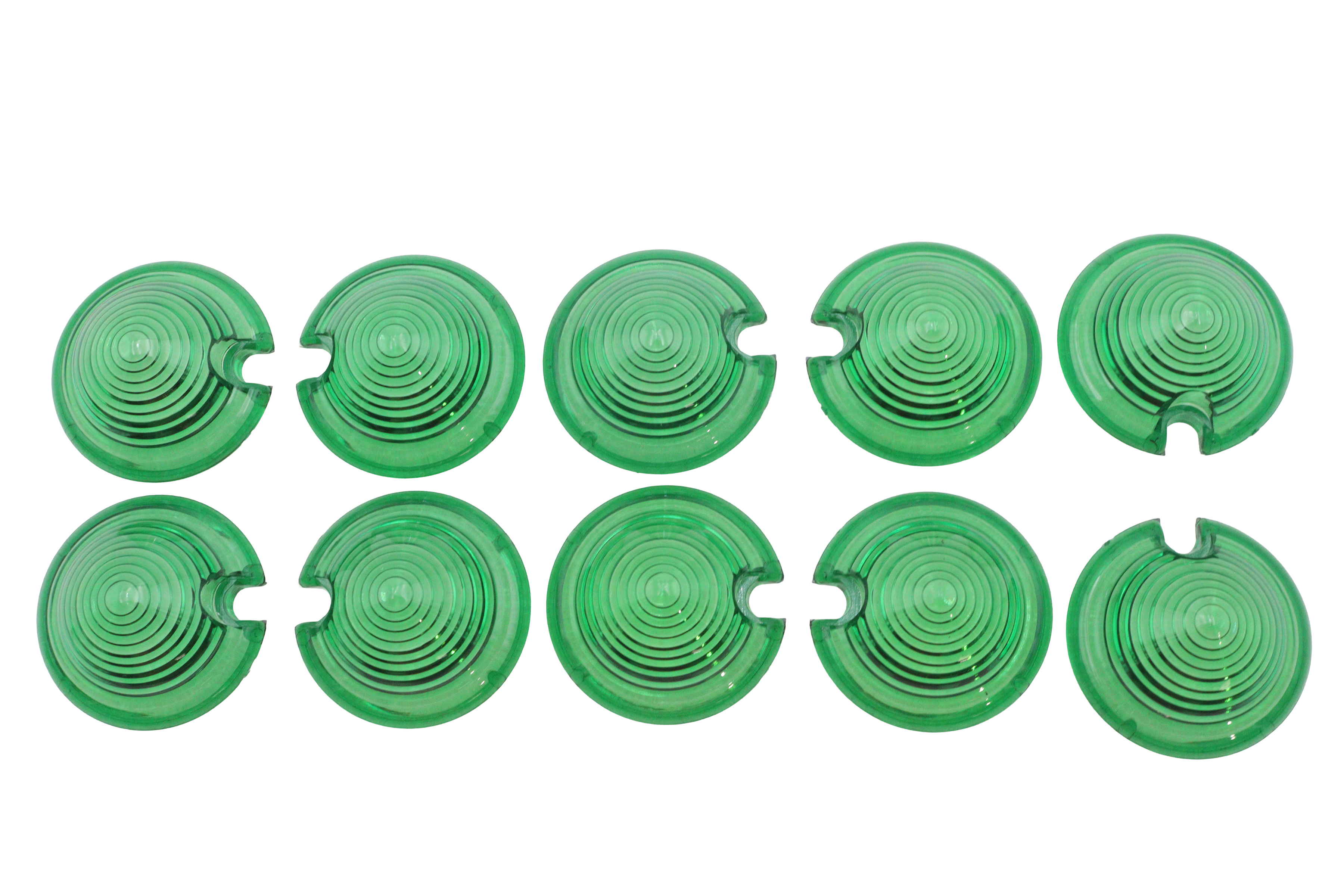 Bullet Style Marker Lamp Green Lens