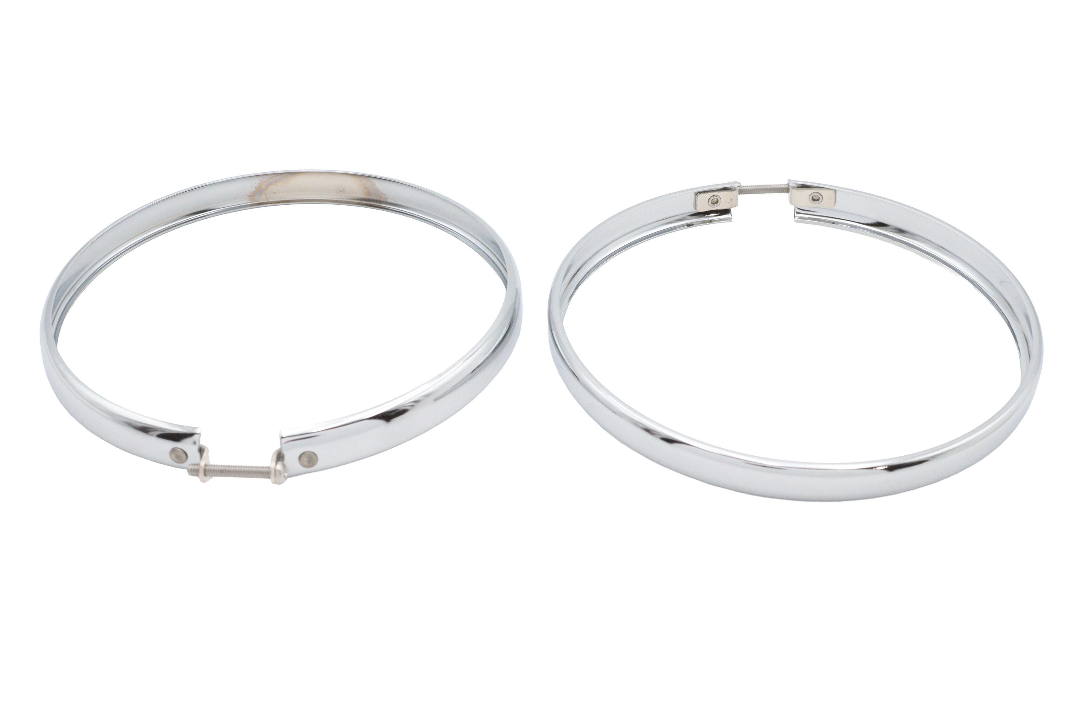 5-3/4" Headlamp Chrome Outer Rim Set