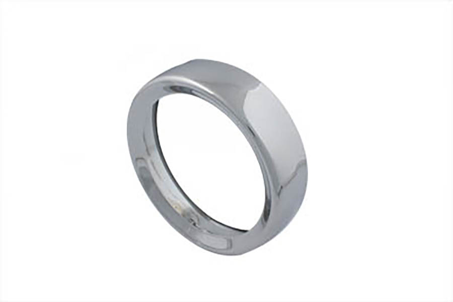 7" Headlamp Chrome Frenched Trim Ring