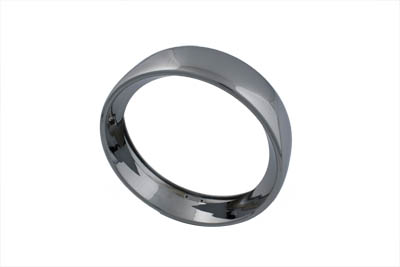 7" Headlamp Chrome Frenched Trim Ring