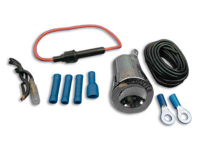 Universal Cigarette Lighter Chrome