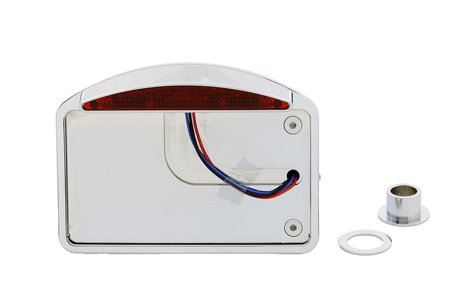 Chrome Slice LED Horizontal Tail Lamp Assembly