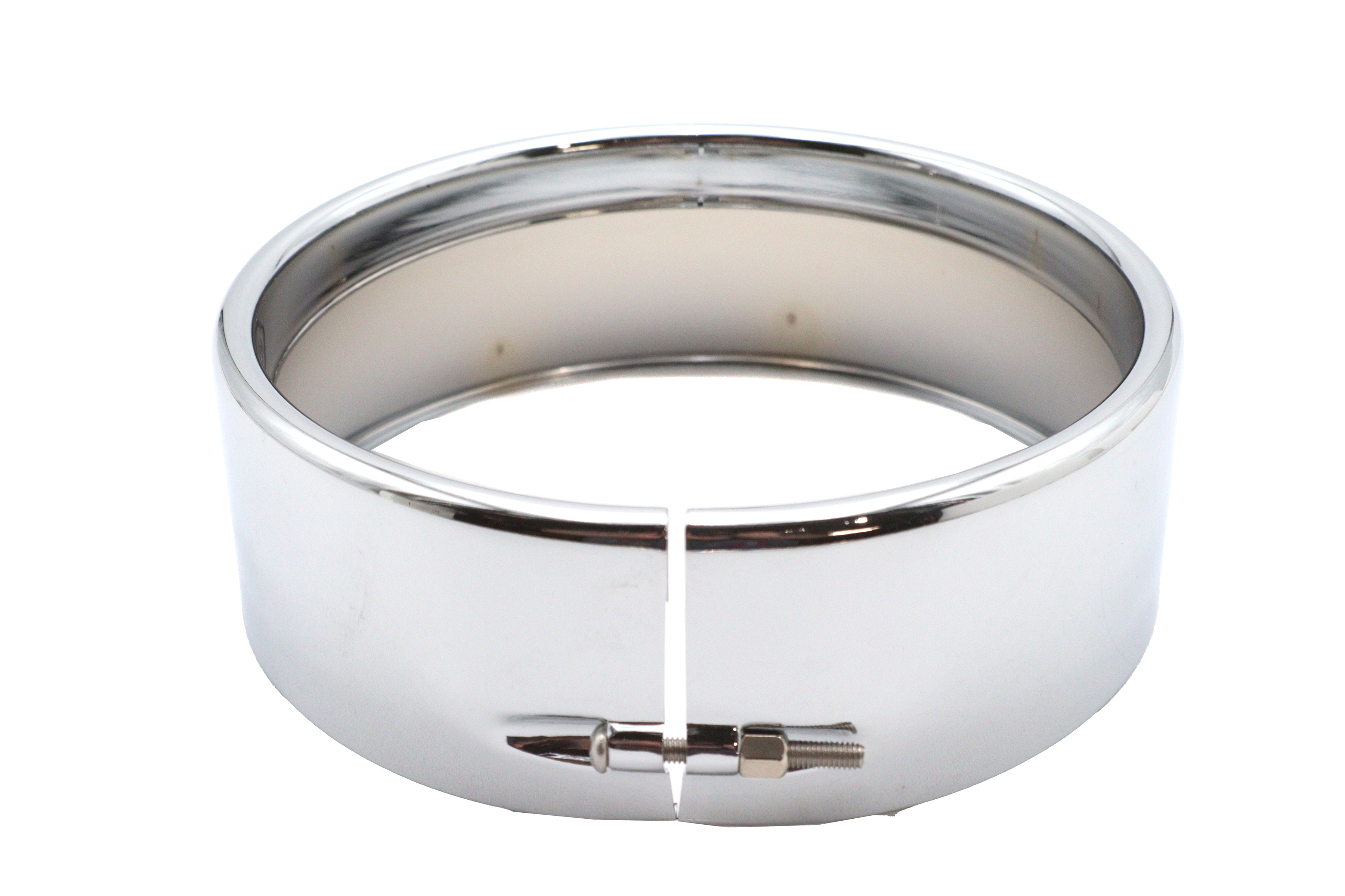 5-3/4" Outer Headlamp Chrome Frenched Trim Ring
