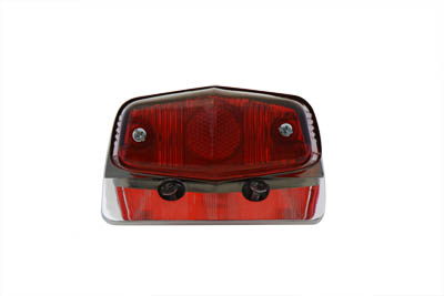Chrome Sport Tail Lamp Assembly Lucas Style
