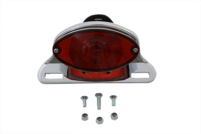 Chrome Cateye Tail Lamp Assembly