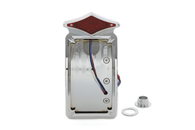 Diamond LED Tail Lamp Assembly Vertical Curved Style