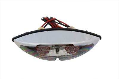 Chrome ABS Big Eye LED Tail Lamp