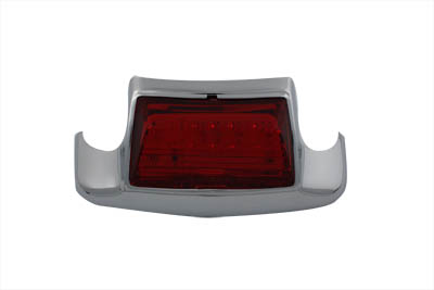 Red LED Rear Fender Lamp Tip with Light