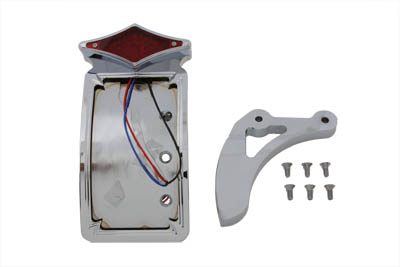 Chrome Curved Diamond Style Tail Lamp Kit