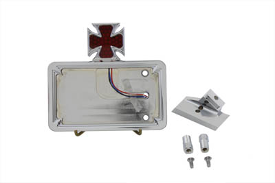 Chrome Horizontal LED Tail Lamp Kit Maltese Style