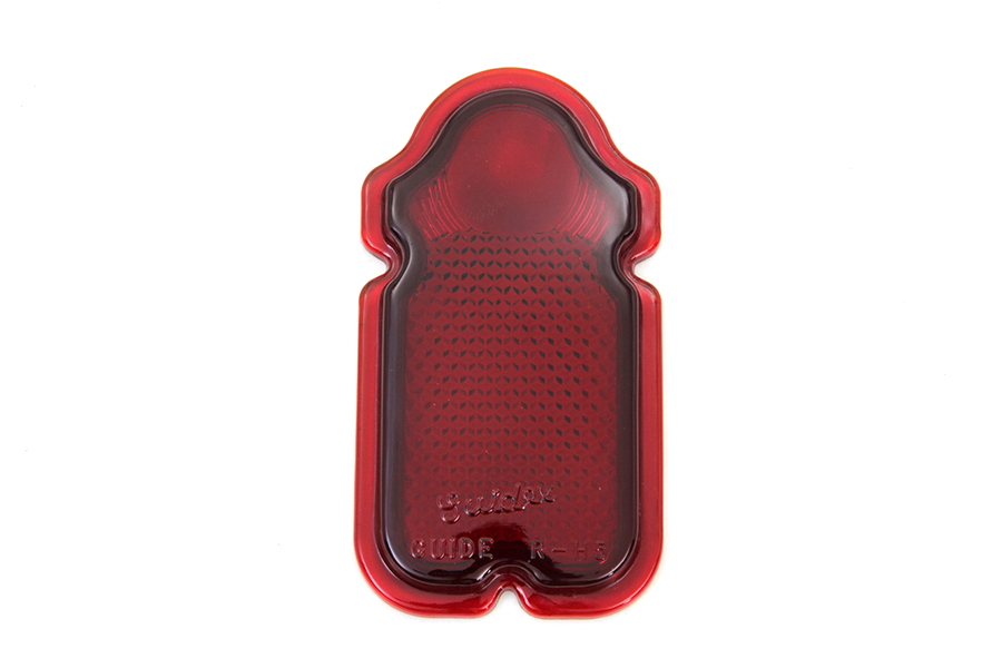 Red Glass Tail Lamp Lens
