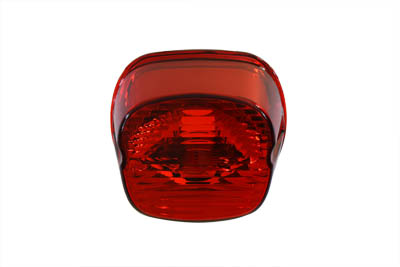 Tail Lamp Lens Laydown Style Red