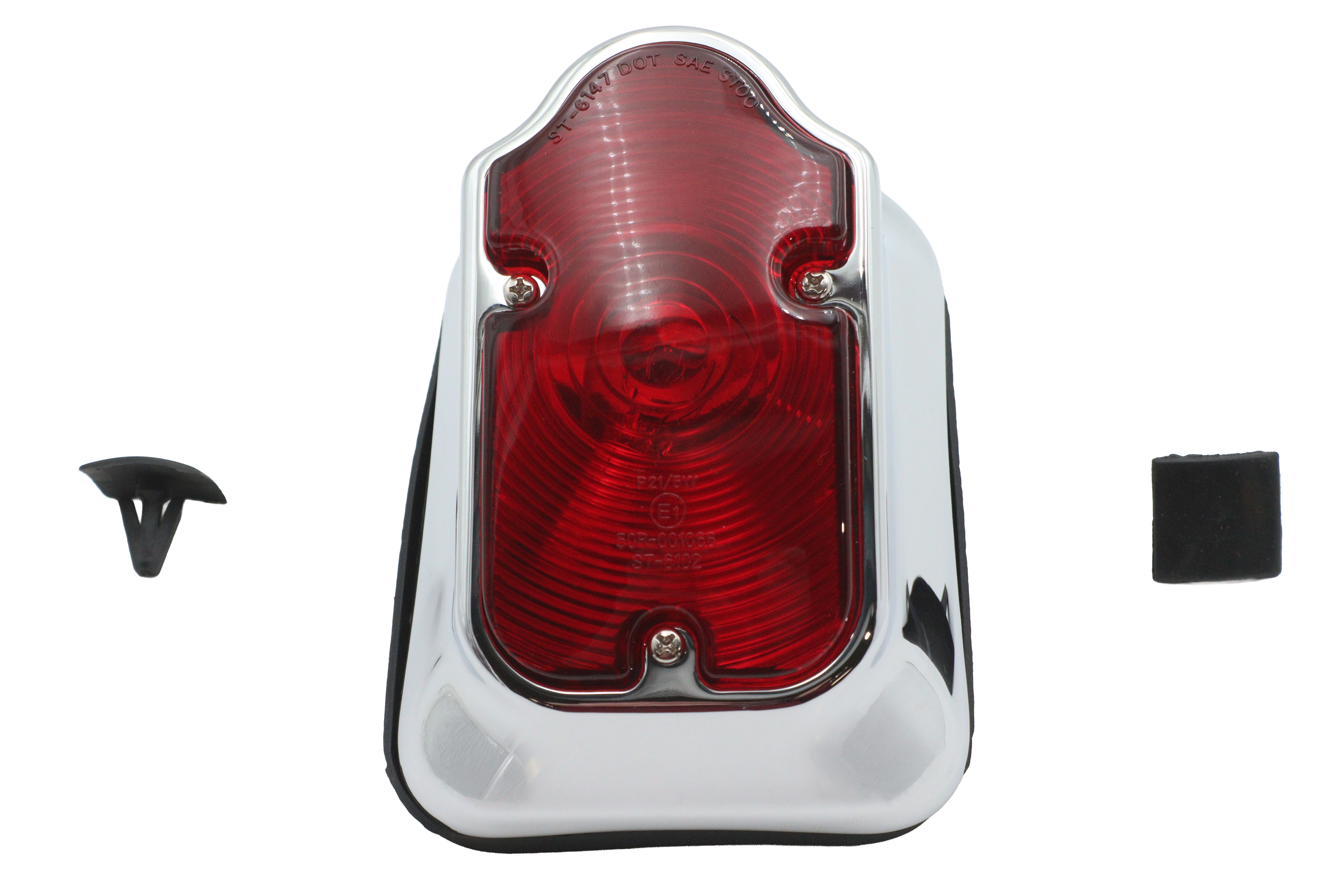 Tail Lamp Assembly without License Plate Window Tombstone