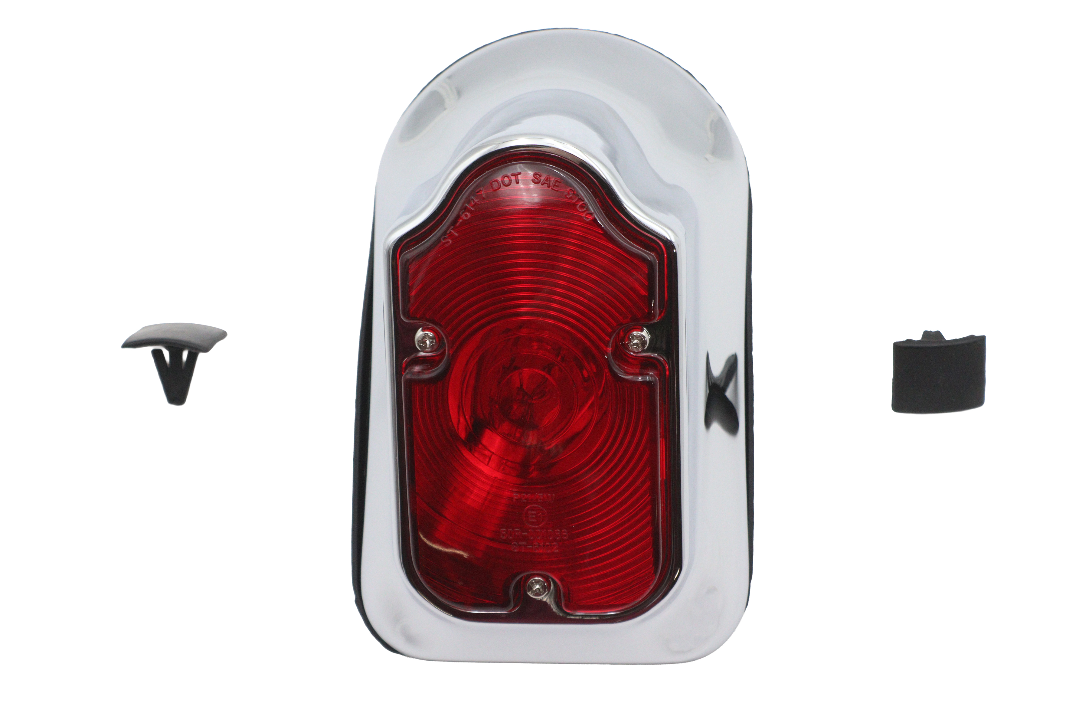 Tail Lamp Assembly without License Plate Window Tombstone