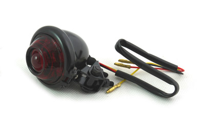 Black LED Bullet Style Tail Lamp Assembly