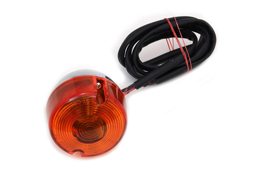 Dual Filament Turn Signal Chrome