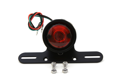 Round Tail Lamp Assembly Bobber Style