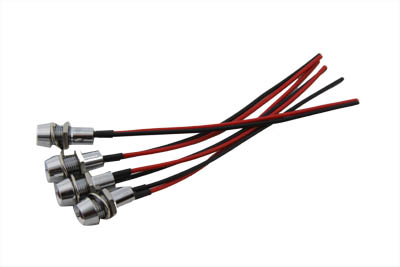 LED Indicator Lamp Set Red