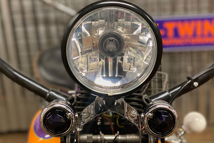 Tail Lamp Lens Set Faceted Purple