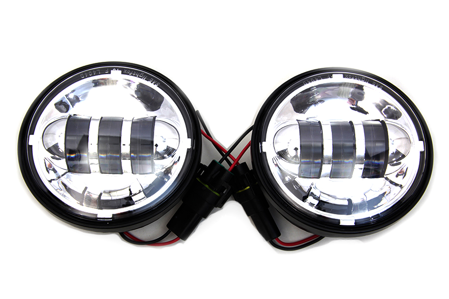 4-1/2" LED Spotlamp Assembly Chrome