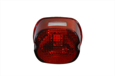 *UPDATE Tail Lamp Lens Laydown Style Red