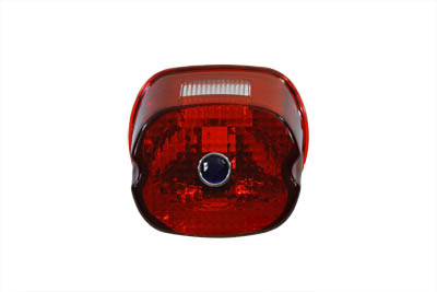 *UPDATE Tail Lamp Lens Laydown Style Red with Blue Dot