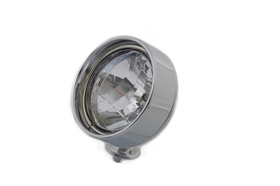 Chrome 4" Spotlamp with H-3 Bulb Inset Type