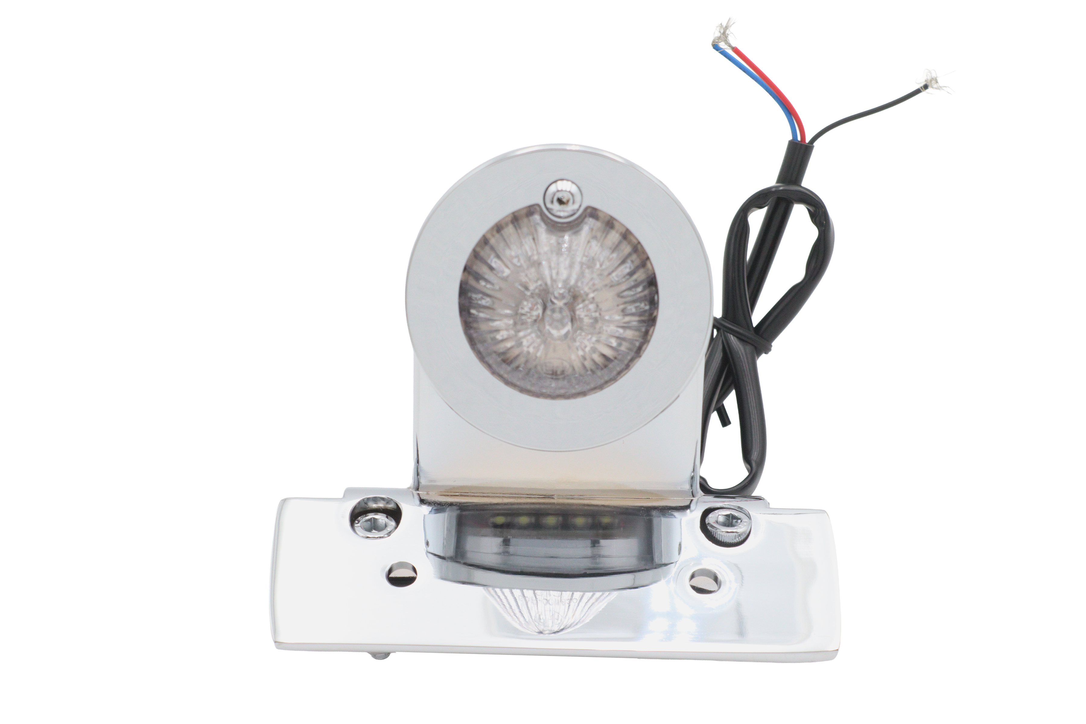 Sport Tail Lamp Assembly Chrome Red