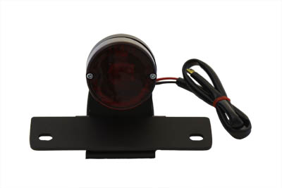 Black P-K Sport Tail Lamp with Red Lens
