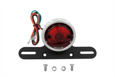 Round Tail Lamp Assembly Bobber Style