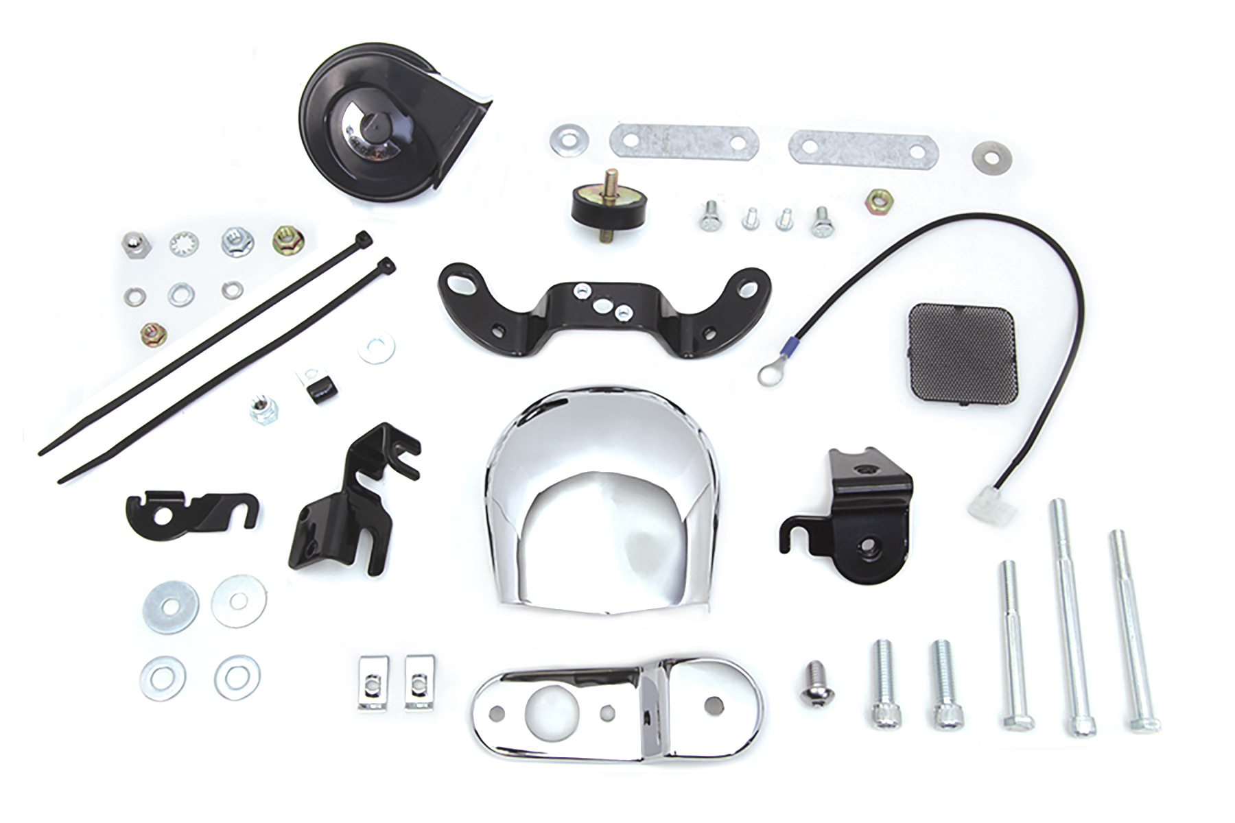 Softail and XL Chrome Horn Kit