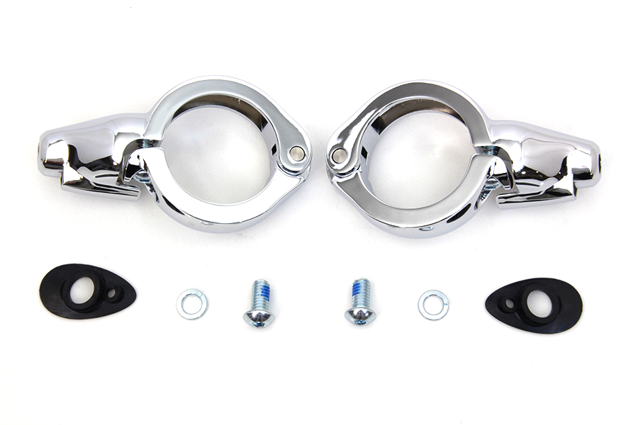 Rear Turn Signal Mount V-Twin Manufacturing Chrome 9 in 31-9921 