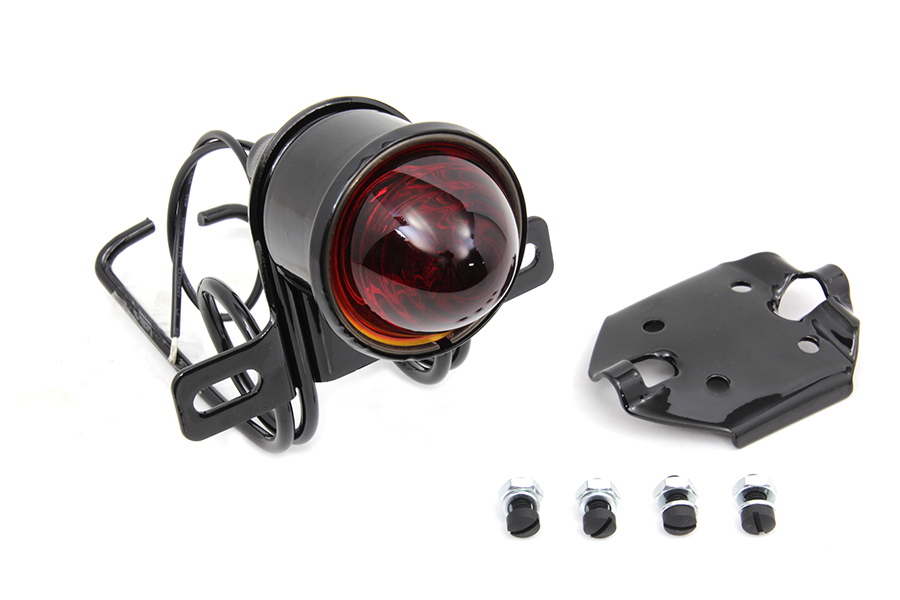 JD Replica 6 Volt Tail Lamp Assembly Black