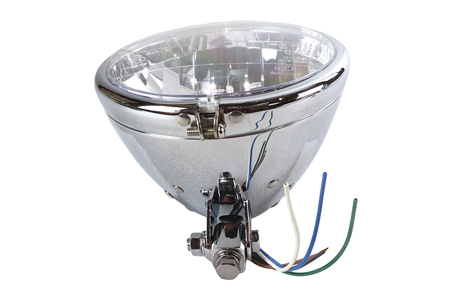 Spring Fork Style Headlamp Assembly Chrome