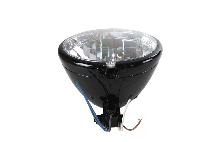 Spring Fork Style Headlamp Assembly Black