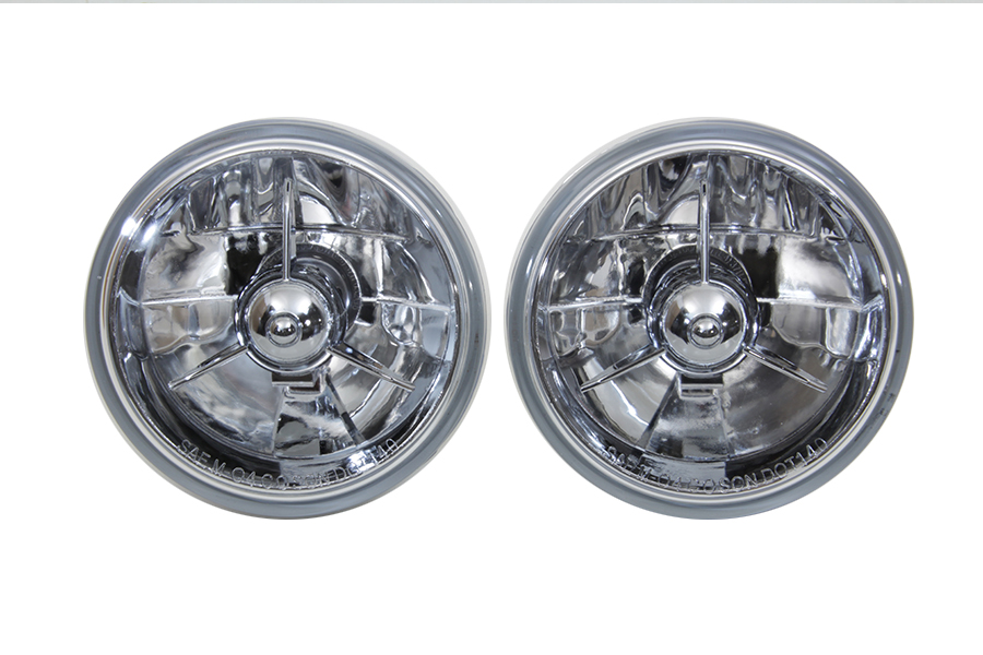4-1/2" H4 Spotlamp Bulb Set