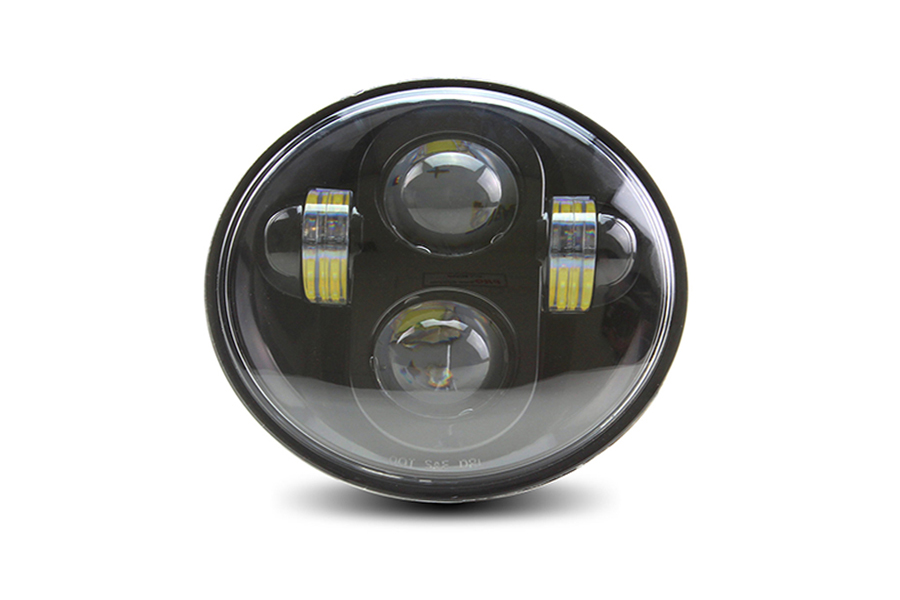 Cyron Urban 5-3/4" LED Headlamp Unit Black