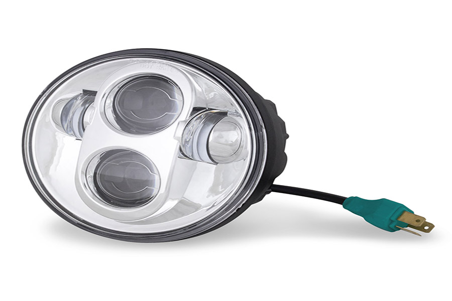 Cyron Urban 5-3/4" LED Headlamp Unit Chrome