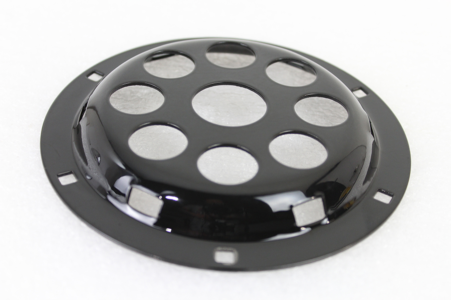 Black 6" Horn Face with Holes