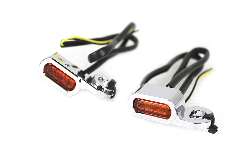 Chrome LED Turn Signal Set